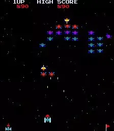 Jogue gratis Galaxian jogo de nave para Arcade online