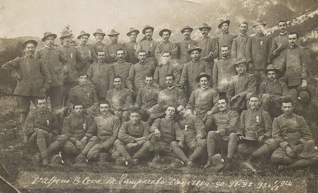 Primo Reggimento Alpini, Battaglione Ceva, Pamparato, Classi 1889 1890 1891 1892 1893 01/08/1914