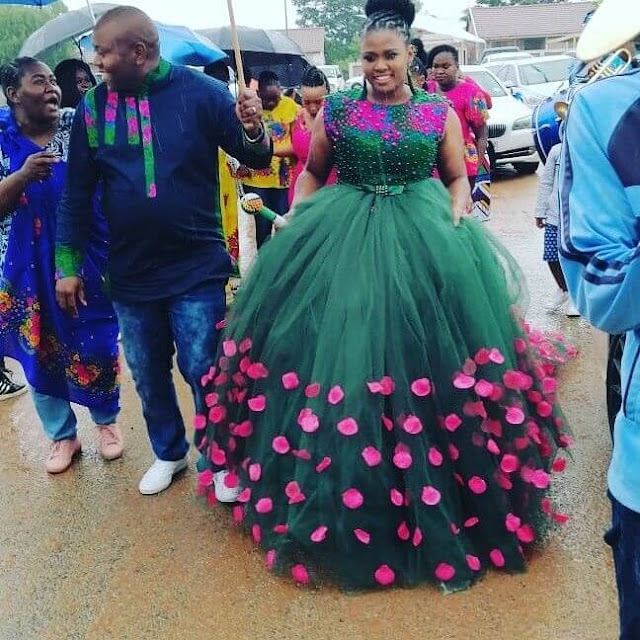 Tsonga Traditional Wedding Attire For Couples.