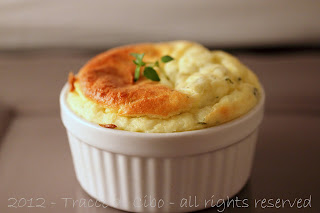 soufflè, soufflè ricotta timo