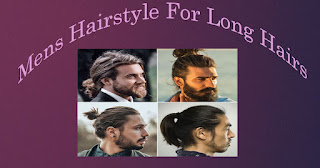 mens Hairstyle for long hair