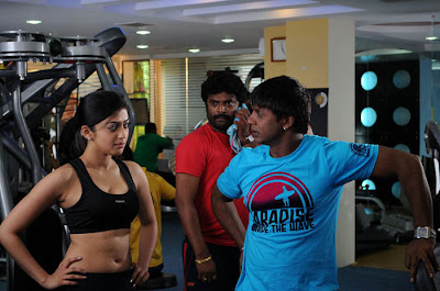Pranitha hot stills gym pics hot images