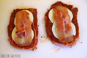 Prosciutto on steak | Table for Two, please?