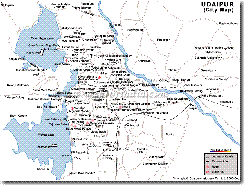 udaipur map