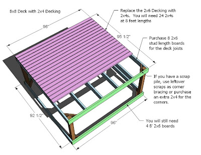 wood deck plans free