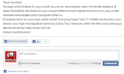 gratis galaxi tab 2 dari kiookioo