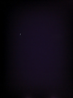 iridium flare photo taken with iphone