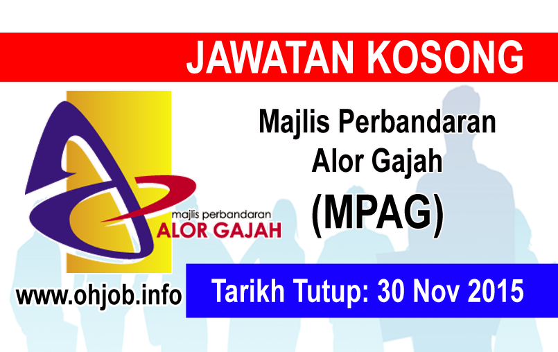 Jawatan Kosong Majlis Perbandaran Alor Gajah (MPAG) (30 