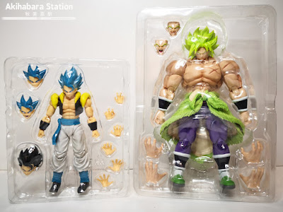 Review del S.H.Figuarts Broly Full Power y Gogeta Super Saiyan Blue de Dragon Ball Super: Broly - Tamashii Nation