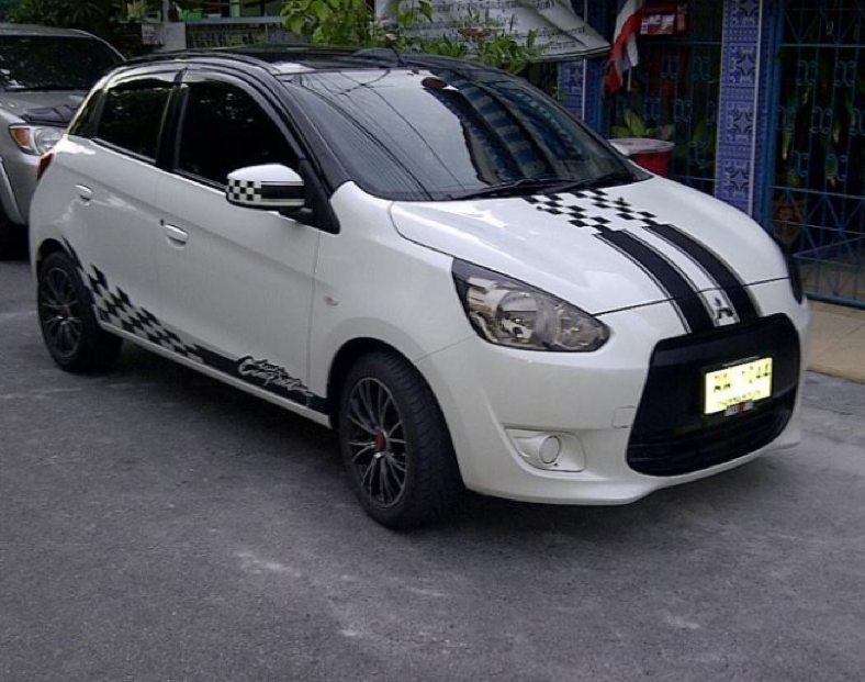 Modifikasi Mitsubishi Mirage Gaul Sporty - Mobil Modifikasi