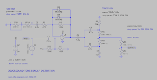 COLORSOUND TONE BENDER DISTORTION SCHEMATIC