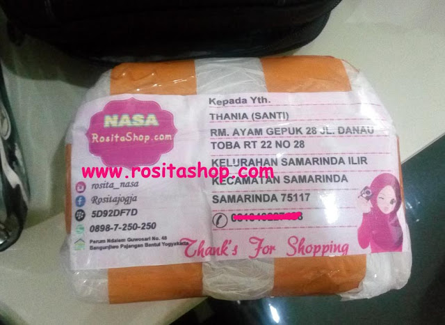 bukti pengiriman rosita shop 6