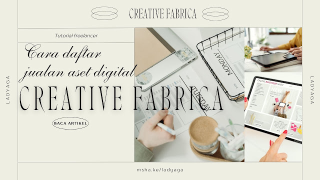 Cara Daftar Menjadi Penjual Aset Digital di Creative Fabrica