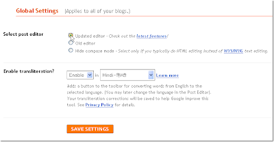 editor global setting di blogger