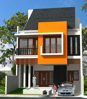 model rumah minimalis bertingkat