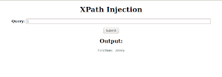 Blind XPATH Injection