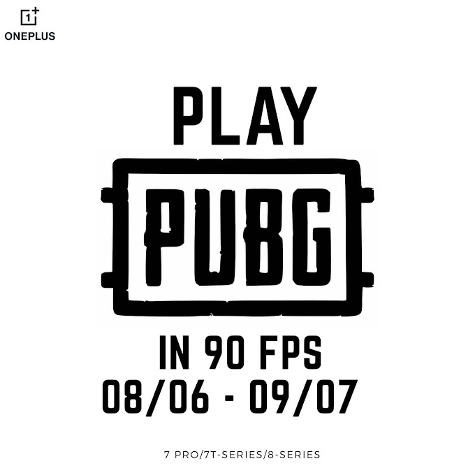 PUBG | 90 FPS ON SELECTED ONEPLUS DEVICES |08-06 -- 09-07|