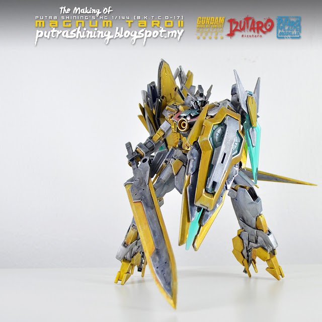 The Making of HGBD 1/144 Gundam AGE II Magnum Custom Build Citadel Paints by Putra Shining