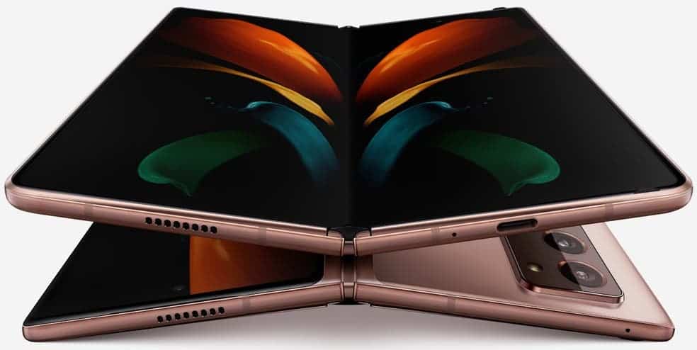 أسطح و أوضح  فيديو إعلاني لهاتف Samsung GALAXY Z FOLD2 5G على الويب