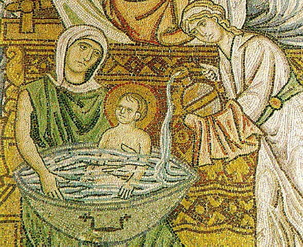 Birth of the Virgin mosaic