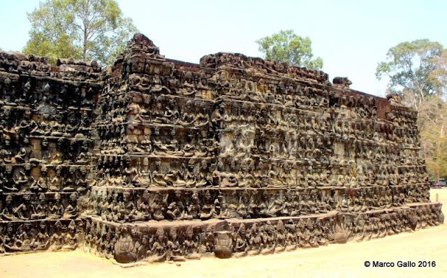 TEMPLOS DE ANGKOR. SIEM REAP. CAMBOYA. (3) Terraza de los elefantes