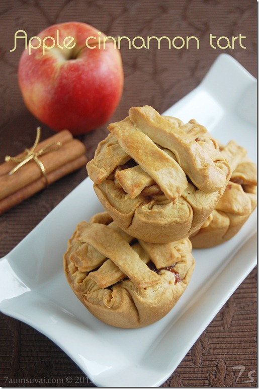Apple cinnamon tart