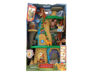 Just Play Lion Guard Training Lair Playset, Disney Lion Guard Figures, Lion Guard toy set