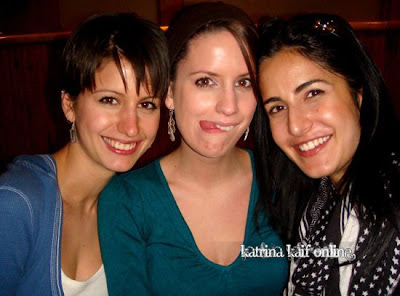 Katrina Kaif with her sisters in funny mood