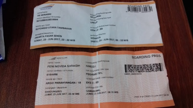 Tips Terhindar Dari Tiket Palsu Kereta Api