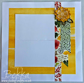 Color Me Autumn Scrapbook Page by Stampin' Up! UK Independent Demonstrator Bekka