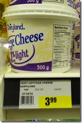 30-42 Cottage Cheese sign