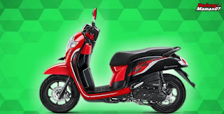 Tampilan Motor Honda Scoopy