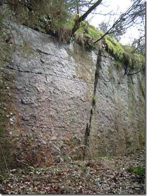 Ancienne carrière de granit à La Ménardais