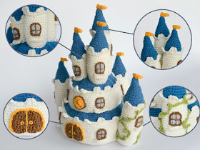 Krawka: Disney Proncess Castle crochet pattern by Krawka 