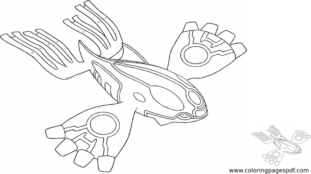 10 Legendary-type PokÃ©mon Coloring Pages