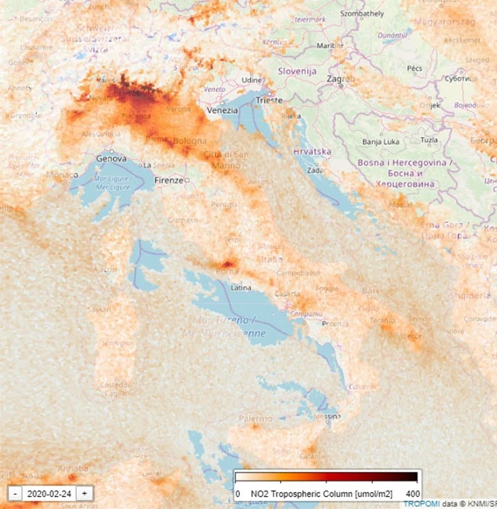 Pictures From Space Show Earth Cleaning Out After Coronavirus Outbreak