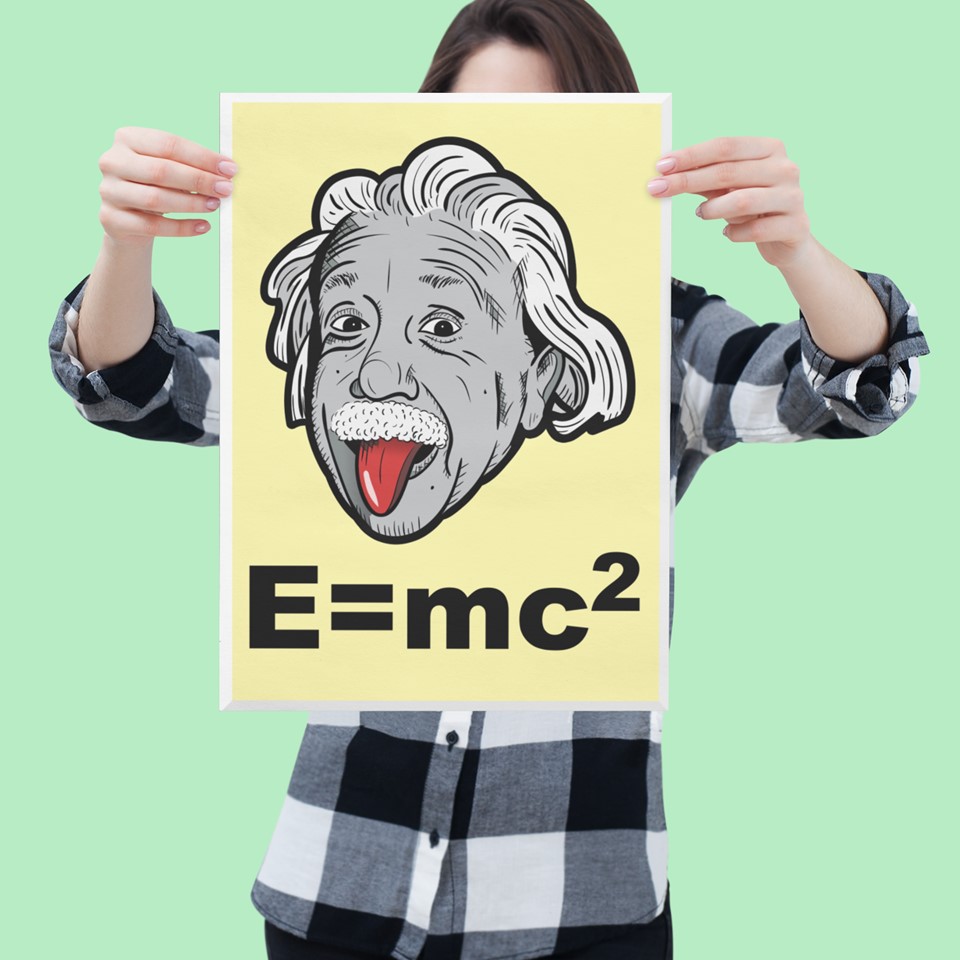 Albert Einstein poster