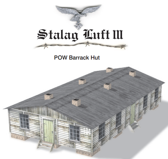buildings  ww2 THE MILITARY PIRATE papercraft