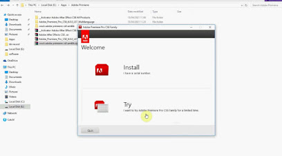 option try instalasi adobe primierre pro cs6