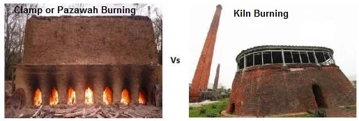 BRICK BURNING, BRICK DRYING AND ITS PURPOSE