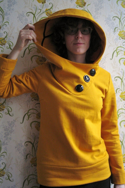 fall hoodie sewing pattern