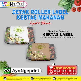 Cetak Roller Label Kertas Pengikat di Cikembar, Sukabumi