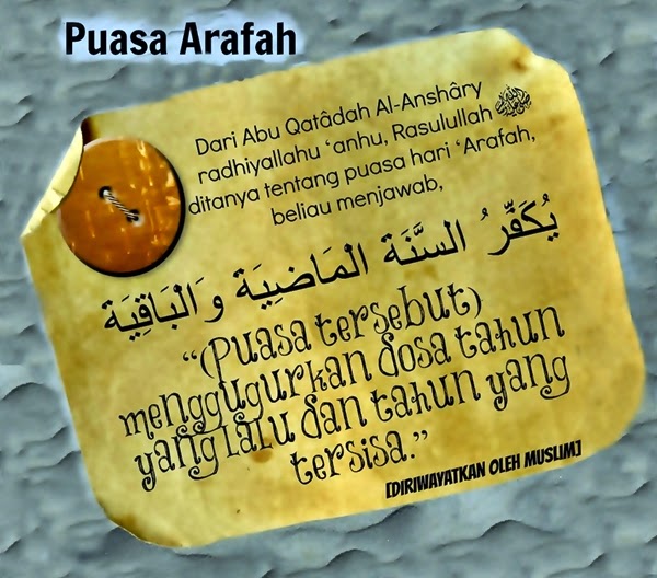 Niat Puasa Sunah Tarwiyah (8 Dzulhijah) Dan Arafah (9 