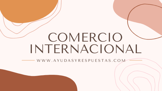 comercio internacional