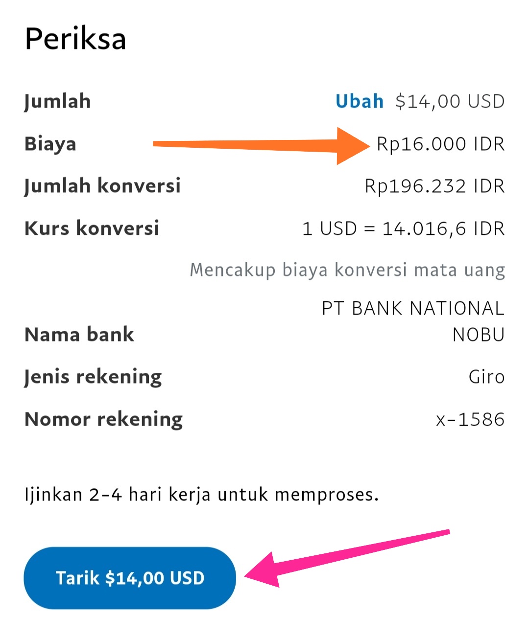 cara tarik uang Paypal ke ovo