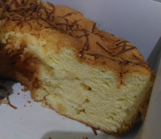 review chiffon cake keju terenak di semarang