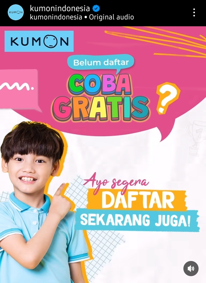 Belajar online Kumon connect