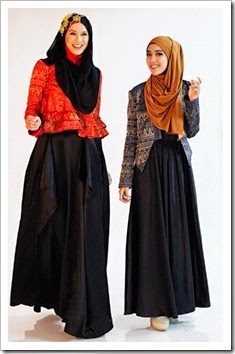Model Baju Muslim Pesta Pernikahan Dian Pelangi Terbaru