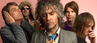 La banda de rock alternativo "The Flaming Lips"