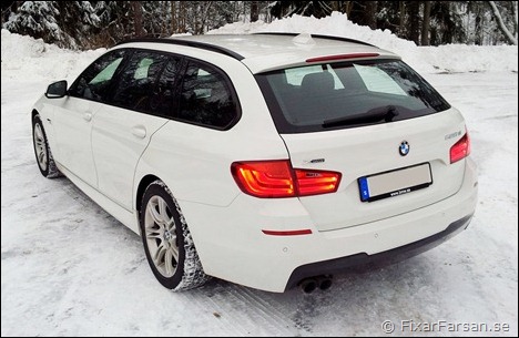 Vit-BMW-525xd-M-Sportpaket-Rear-xDrive-F11-2012